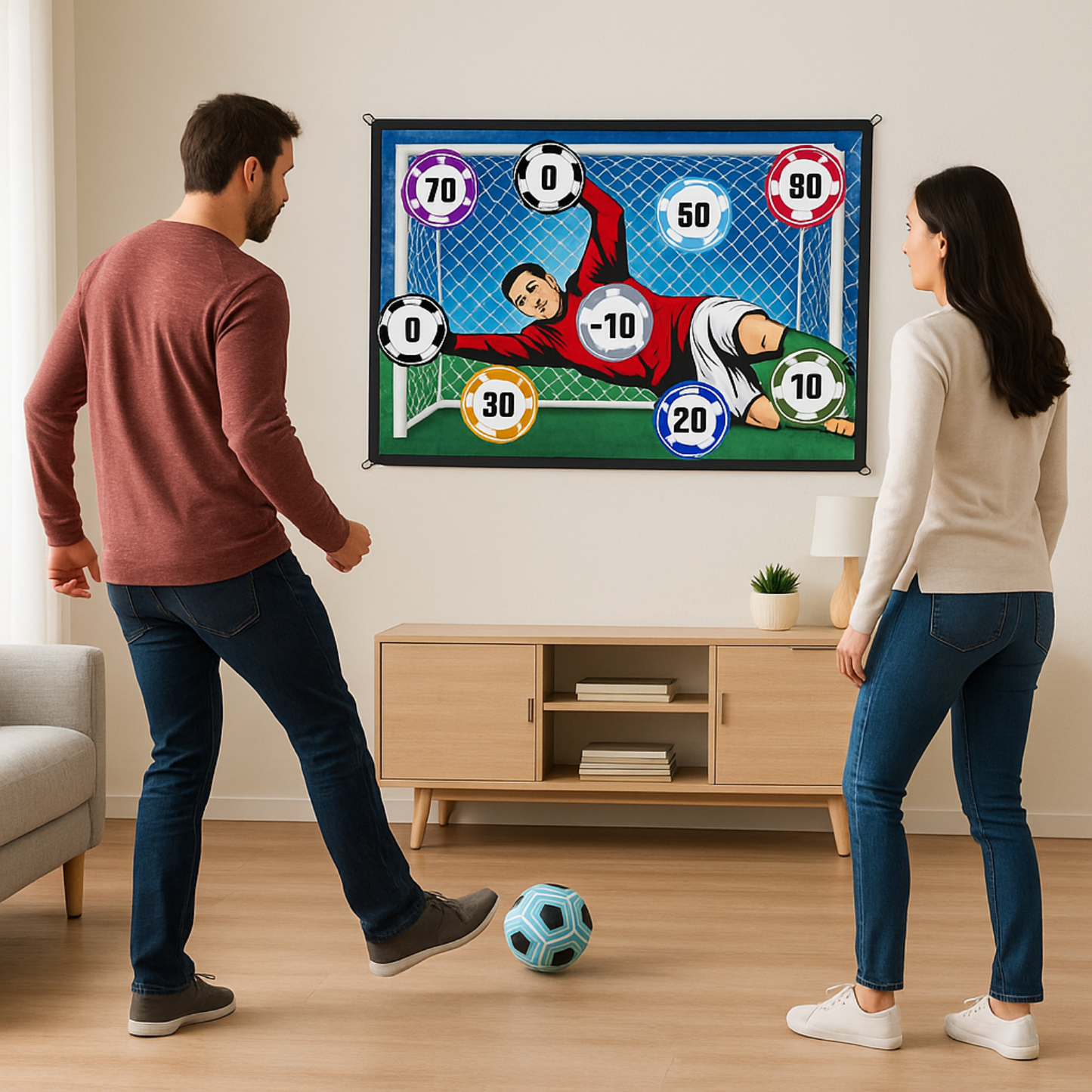 STRYKA™ KickZone – Fußball-Zielspiel für Treffsicherheit