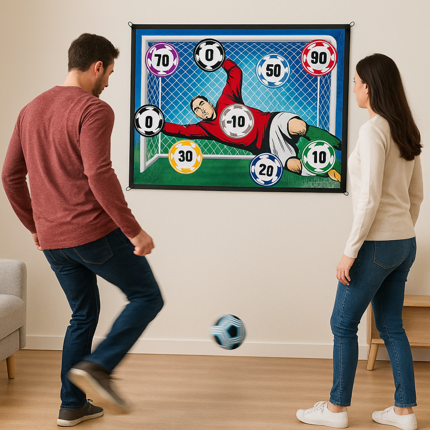STRYKA™ KickZone – Fußball-Zielspiel für Treffsicherheit