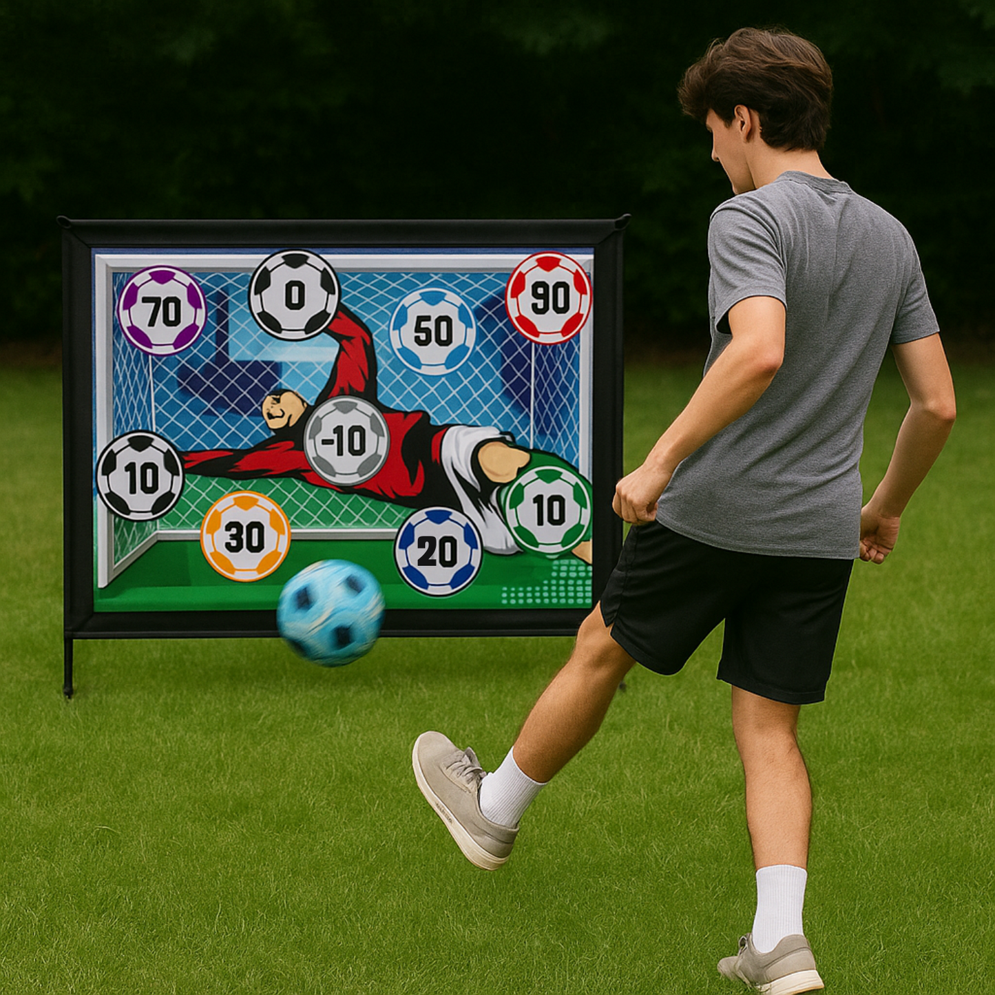 STRYKA™ KickZone – Fußball-Zielspiel für Treffsicherheit