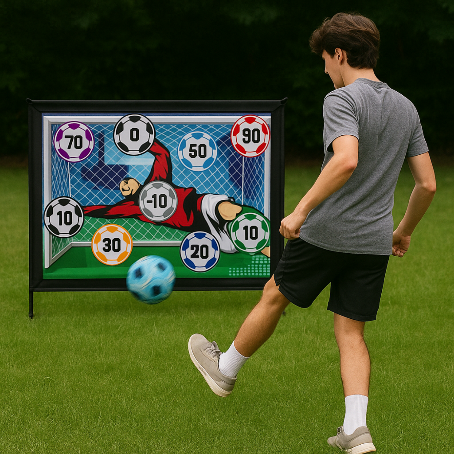 STRYKA™ KickZone – Fußball-Zielspiel für Treffsicherheit